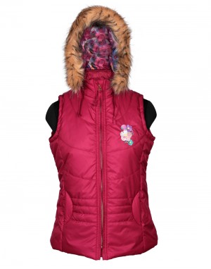 Girls SL Quilted Jacket Rose
